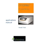 Предварительный просмотр 1 страницы ELITechGroup CYTOPRO 7622 Applications Manual