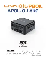 Elitegroup Computer Systems LIVA Q1L Manual предпросмотр