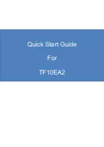 Предварительный просмотр 1 страницы Elitegroup Computer Systems TF10EA2 Quick Start Manual