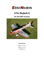 EliteModels Skylark-S Manual preview