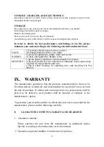 Preview for 17 page of Elitex Dis-Chem Voyager II User Manual