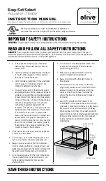 elive EG50W Instruction Manual предпросмотр