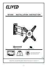 Elived YD1008 Installation Instruction preview