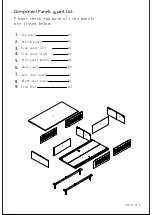 Предварительный просмотр 5 страницы eliving FURNITURE Ethan ETN-CT-DT Assembly Instructions Manual