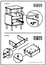 Предварительный просмотр 8 страницы eliving FURNITURE KONA Series Assembly Instruction Manual