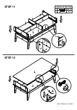 Preview for 9 page of eliving FURNITURE NOBU NB CT1264-OK Assembly Instruction Manual