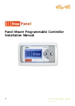 Eliwell FREE Panel EVP 3300/C Installation Manual preview