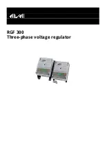 Eliwell RGF 300 Series Manual предпросмотр