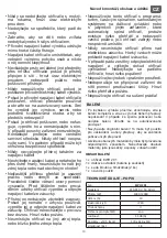 Предварительный просмотр 13 страницы Eliz EWH 201 Instruction Manual