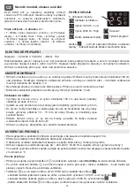 Предварительный просмотр 14 страницы Eliz EWH 201 Instruction Manual