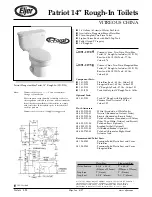 Предварительный просмотр 1 страницы Eljer 091-2190 Specification Sheet