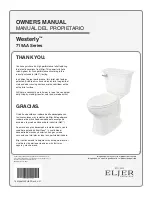 Preview for 1 page of Eljer Westerly 719AA Series Owner'S Manual