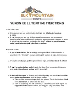 Elk Mountain Tents YUKON BELL TENT Instructions Manual preview