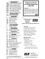 Elk Products ELK-950 Connection Manual предпросмотр