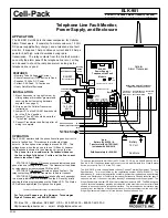 Elk Products ELK-981 User Manual preview