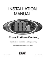 Elk Products ELK-M1G Installation And Programming Manual предпросмотр