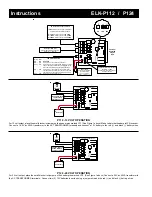 Предварительный просмотр 2 страницы Elk Products ELK-P112 Instructions