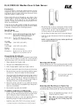 Предварительный просмотр 1 страницы Elk ELK-319DG Manual