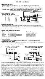 Preview for 2 page of Elk ELK-800 Manual