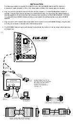 Preview for 2 page of Elk ELK-M1EZ8MSI Quick Manual