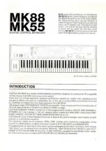 Preview for 1 page of Elka MK55 Manual