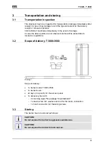 Preview for 10 page of Elka T 3000 Installation And Operating Instructions Manual