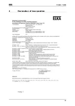 Preview for 12 page of Elka T 3000 Installation And Operating Instructions Manual