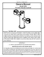 Предварительный просмотр 1 страницы Elkay 4430 Owner'S Manual