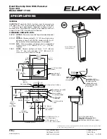 Elkay CHSP1716C Specifications предпросмотр