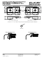 Предварительный просмотр 2 страницы Elkay DRKAD3717 Specifications