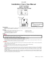 Elkay ECH82WR Installation, Care & Use Manual предпросмотр