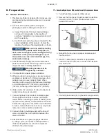 Preview for 8 page of Elkay ECH8GRN Installation, Care And Use Manual