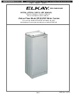 Preview for 1 page of Elkay EFA8 1L Series Installation, Care & Use Manual