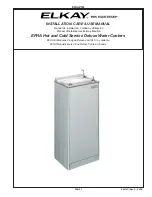 Preview for 1 page of Elkay EFHA8 1M Series Installation, Care & Use Manual