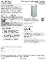 Preview for 1 page of Elkay EFOA8T1Z Installation Instructions