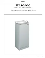 Elkay EFWC Series Installation, Care & Use Manual preview