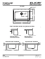 Preview for 2 page of Elkay Elite Gourmet 3626EGS Specifications