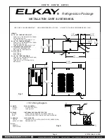 Elkay ERS1 1E Series Installation, Care & Use Manual предпросмотр