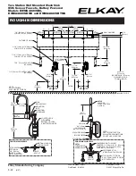 Предварительный просмотр 2 страницы Elkay EWMA4820SBC Specifications