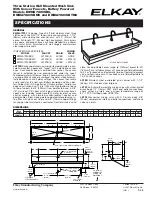 Предварительный просмотр 1 страницы Elkay EWMA7220SBC Specifications