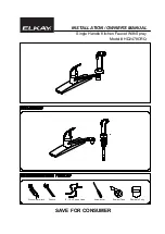 Elkay HD2478CRQ Installation & Owner'S Manual preview