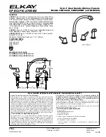 Preview for 1 page of Elkay Hi-Arc LKD2432 Specifications