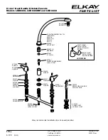 Preview for 2 page of Elkay Hi-Arc LKD2432 Specifications