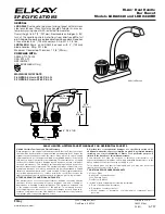 Elkay Hi-Arc LKD2448BH Specifications preview