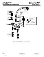 Предварительный просмотр 2 страницы Elkay Hi-Arc LKD2448BH Specifications