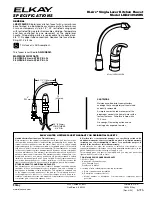 Elkay Hi-Arc LKE413945RS Specifications preview