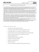 Preview for 5 page of Elkay LK-549 Use & Care Manual