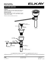 Предварительный просмотр 1 страницы Elkay LK27 Specifications