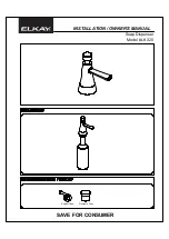 Preview for 1 page of Elkay LK320 Installation & Owner'S Manual