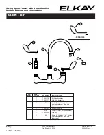 Предварительный просмотр 2 страницы Elkay LK393A Specifications